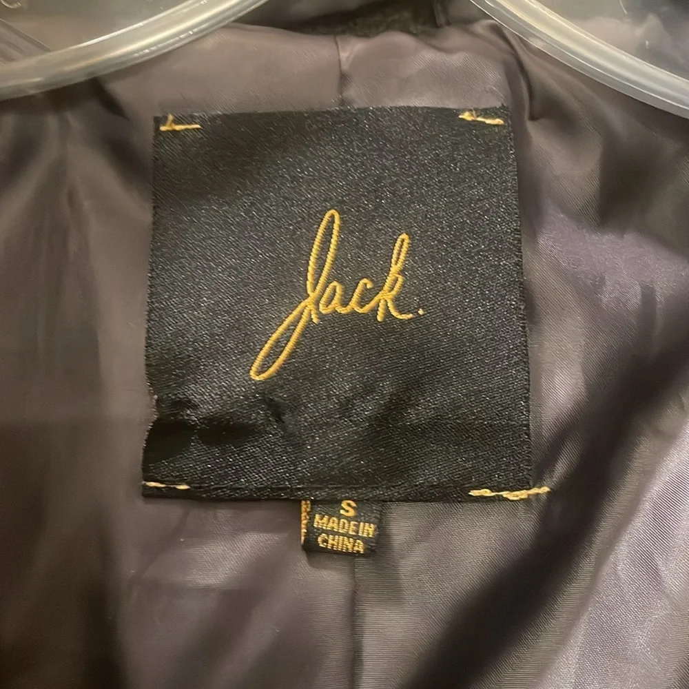 Jack by bb Dakota grey western wool coat size small